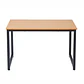 Escritorio Industrial 120 cm - Home Office madera clara - Miniatura 4