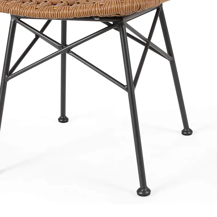 Silla de Comedor Terraza Rattan Bosnia madera 7