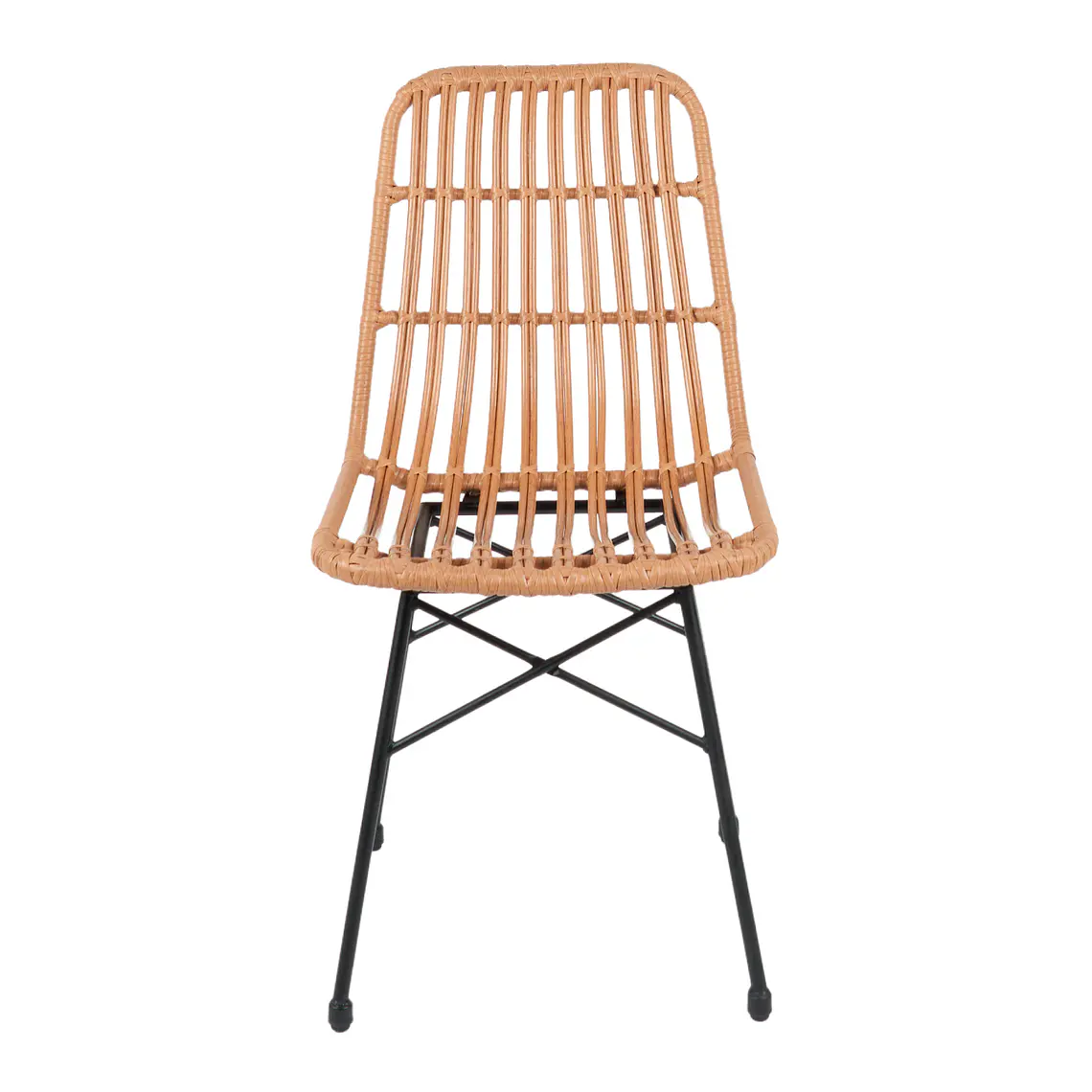 Silla de Comedor Terraza Rattan Bosnia madera 3