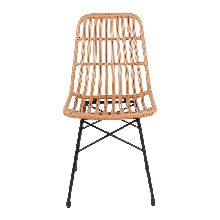 Silla de Comedor Terraza Rattan Bosnia madera 3