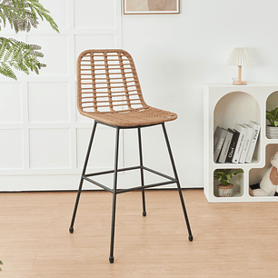 Taburete Alto de Terraza Rattan Bosnia 