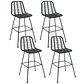 Pack 4 Taburetes Altos de Terraza Rattan Bosnia  - Miniatura 1