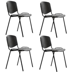 Pack 4 Sillas ISO - Meeting Polipropileno