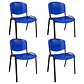 Pack 4 Sillas ISO - Meeting Polipropileno - Miniatura 7