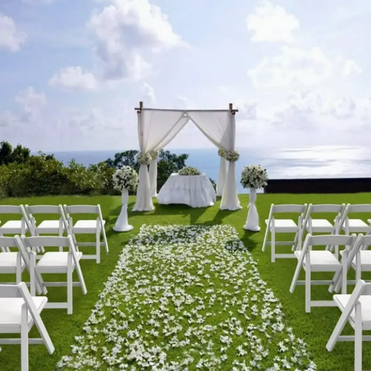 Pack 4 Sillas Plegables Resina para Eventos 5