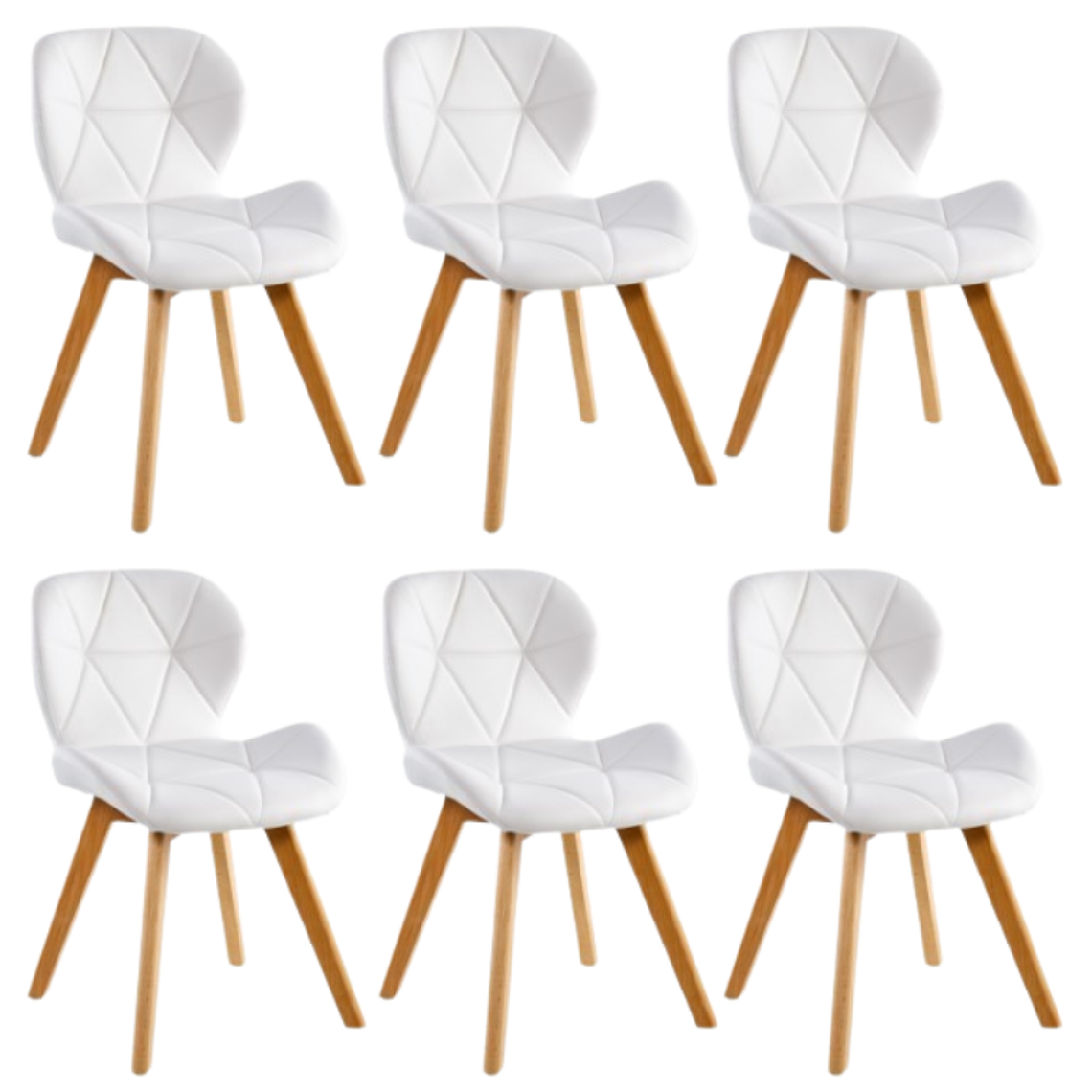 Pack 6 Sillas Mariposas Rubik Wood 2