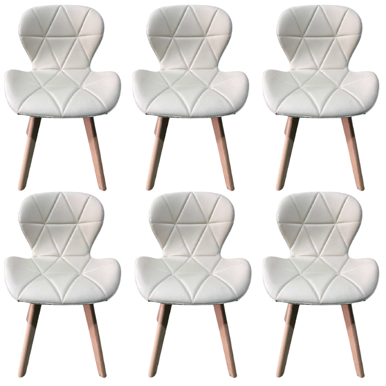 Pack 6 Sillas Mariposas Rubik Wood 4