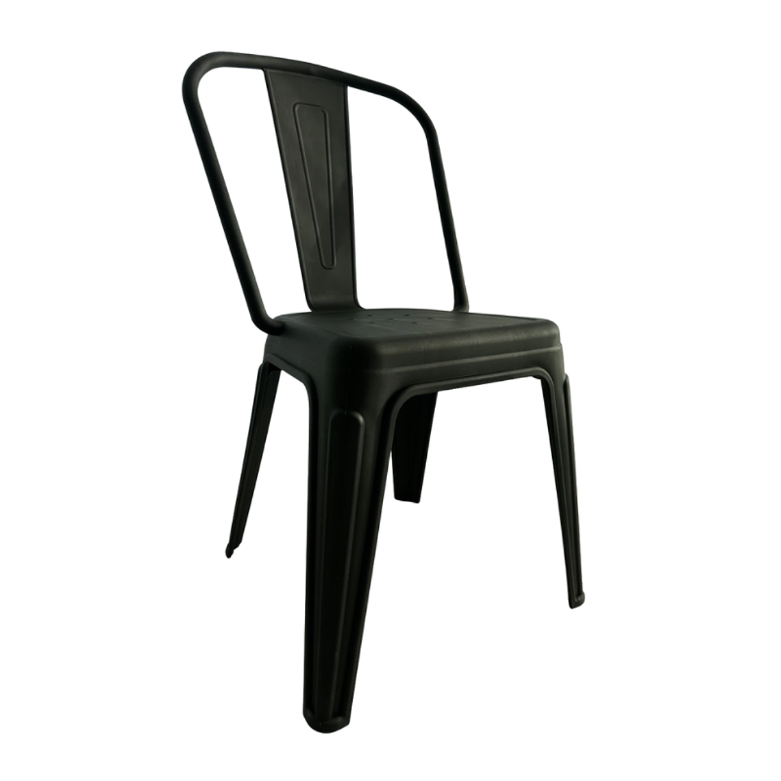 Silla Tolix Plástica l Polipropileno negra 1