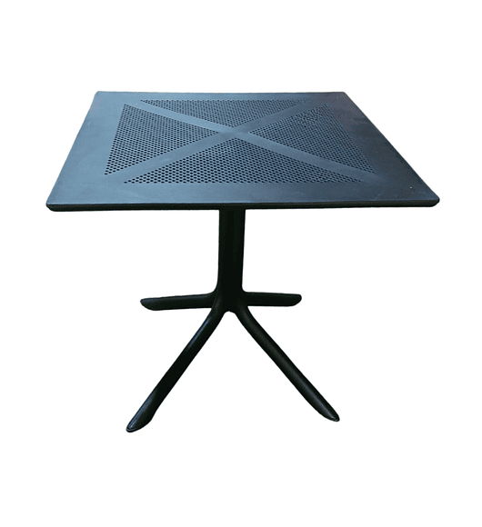 Mesa restaurant 80x80 cm Polipropileno Terraza I NEGRA