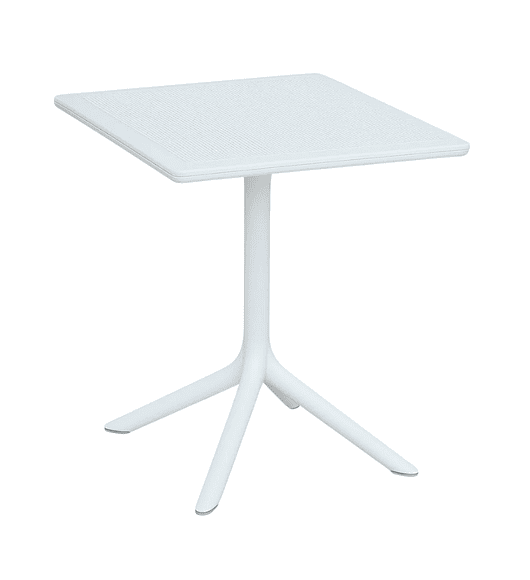 Mesa restaurant 80x80 cm Polipropileno Terraza I BLANCA
