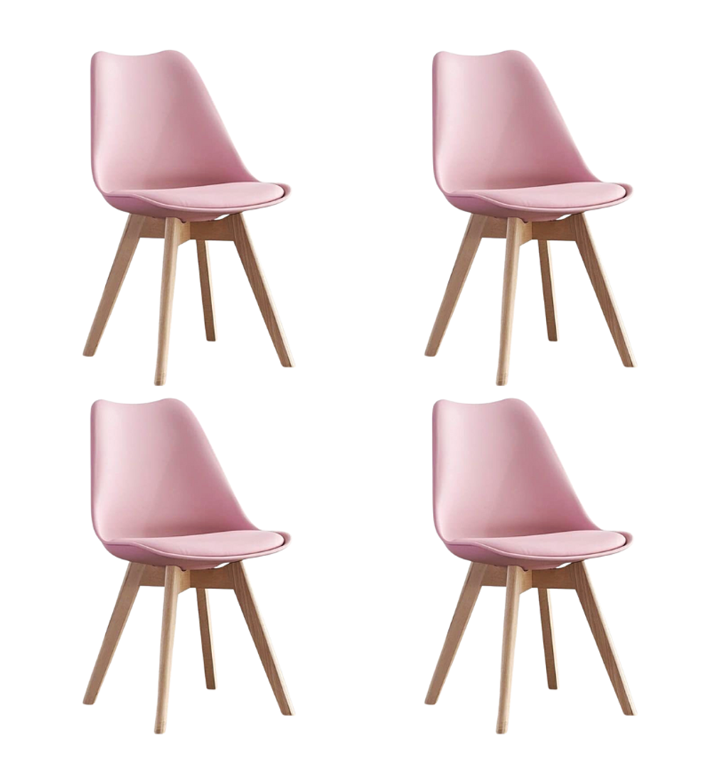 Pack 4 Sillas Tulip 