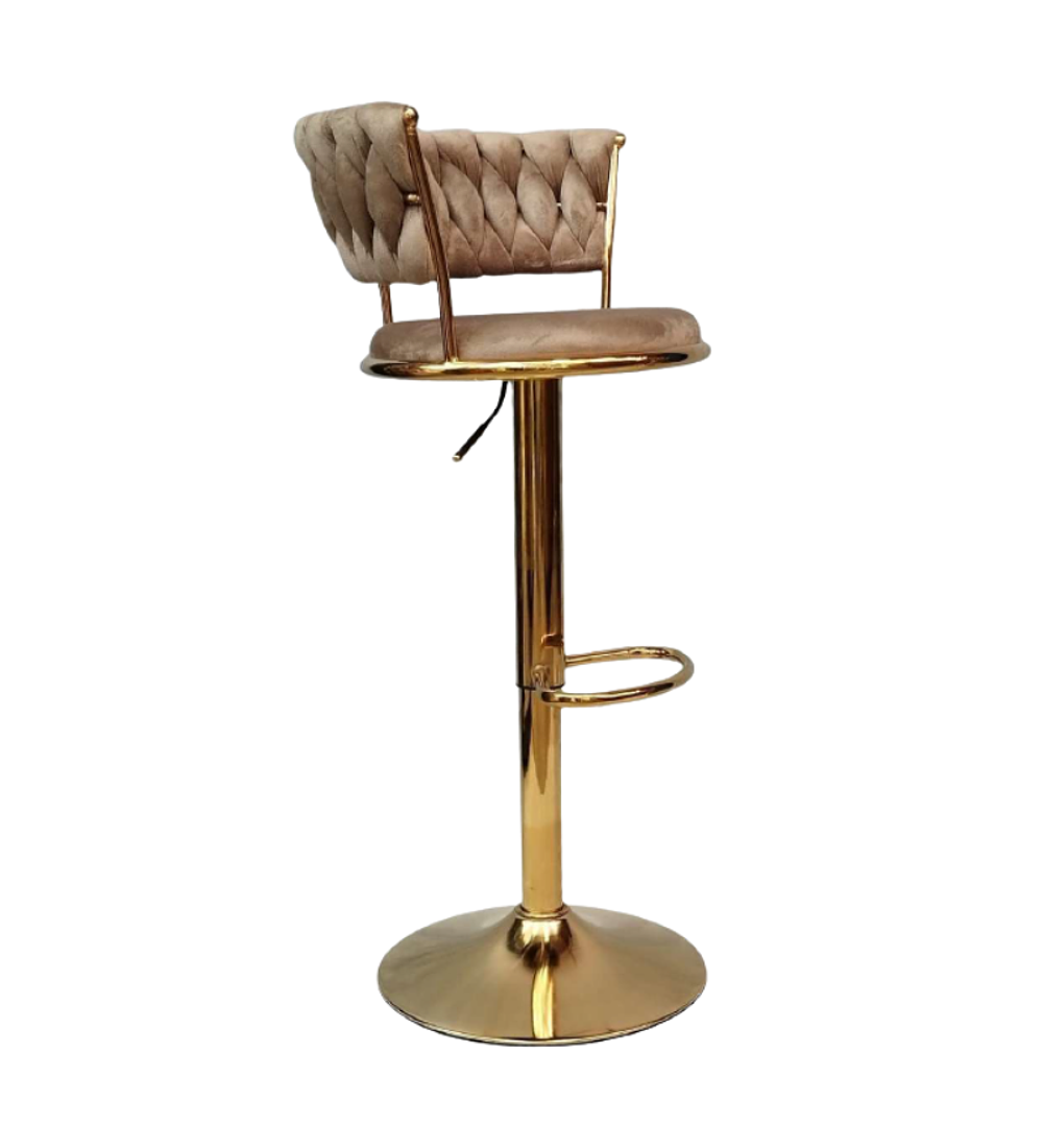 Taburete Queen Monarch Gold