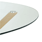 Comedor Jamaica redondo vidrio 100 cm con 4 Sillas Spoon - Miniatura 5