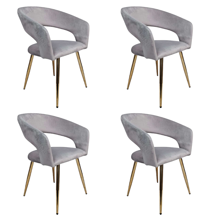 Pack 4 Sitiales Butacas Siena Gold 9