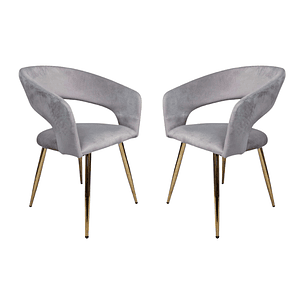 Pack 2 Sitiales Butacas Siena Gold