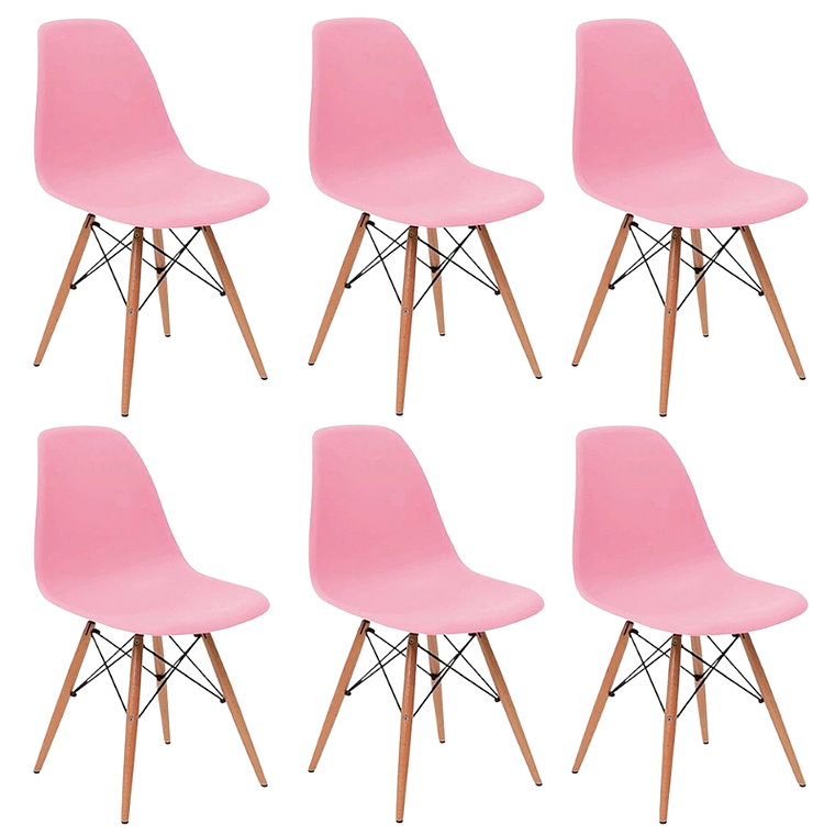 Pack 6 Sillas Eames 5