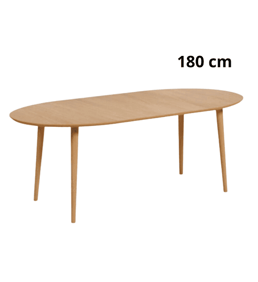 Mesa Expandible de 100 cm a 180 cm color madera
