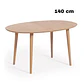 Mesa Expandible de 100 cm a 180 cm color madera - Miniatura 6