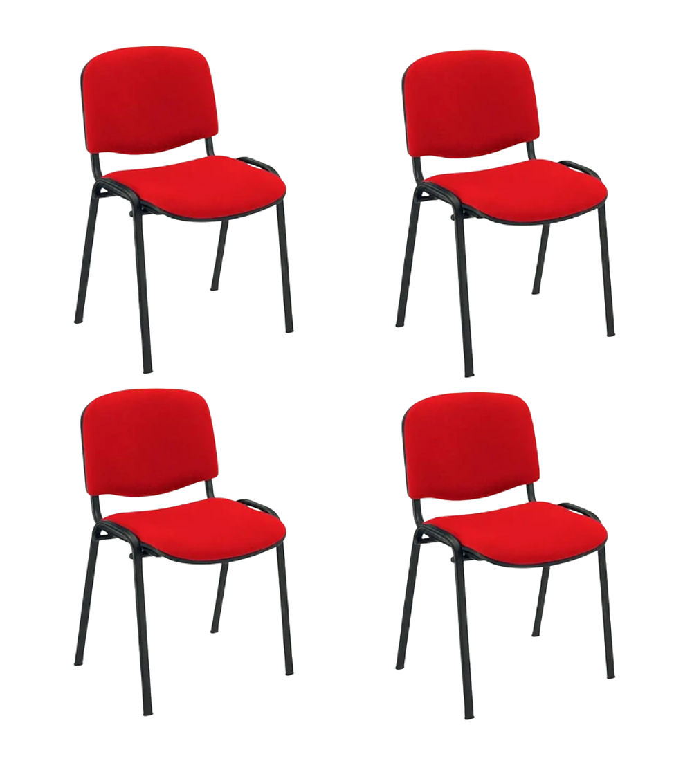 Pack 4 Sillas ISO - Meeting 