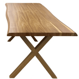 Mesa Rustik X Rectangular 200x110 cm Madera - Para 8 personas