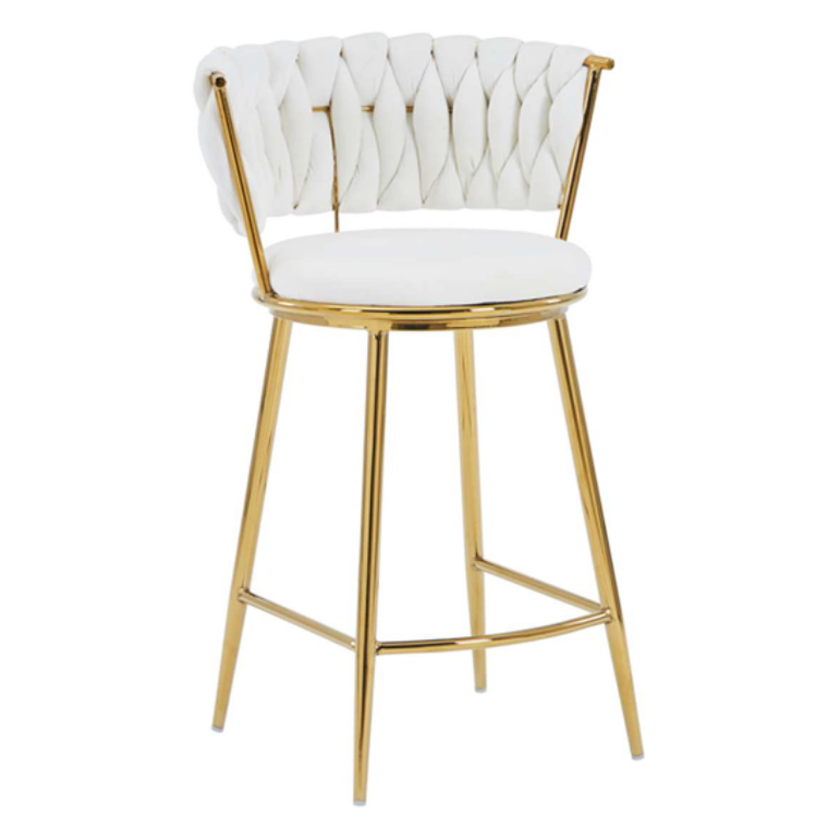 Taburete Queen Low Gold 11