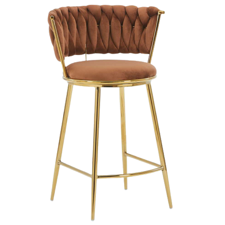 Taburete Queen Low Gold 13