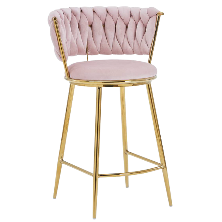 Taburete Queen Low Gold 7