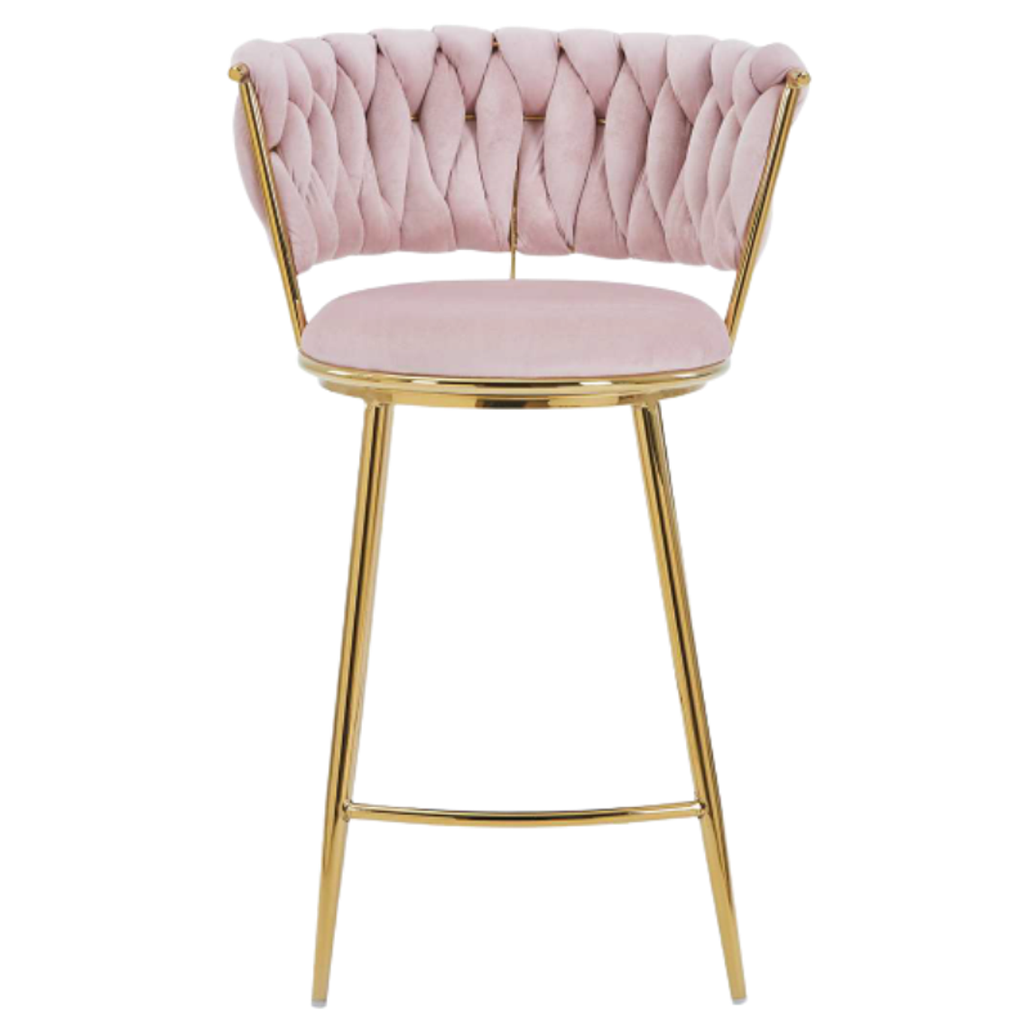 Pack 2 Taburetes Queen Low Gold 15