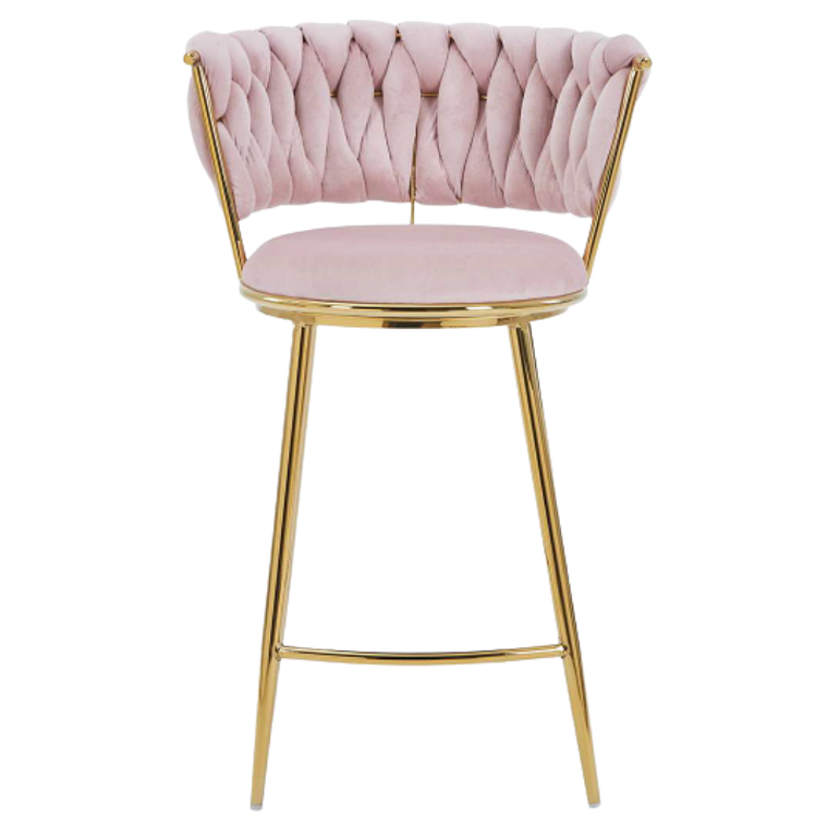 Pack 2 Taburetes Queen Low Gold 15