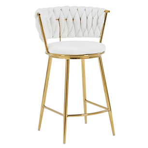 Pack 2 Taburetes Queen Low Gold