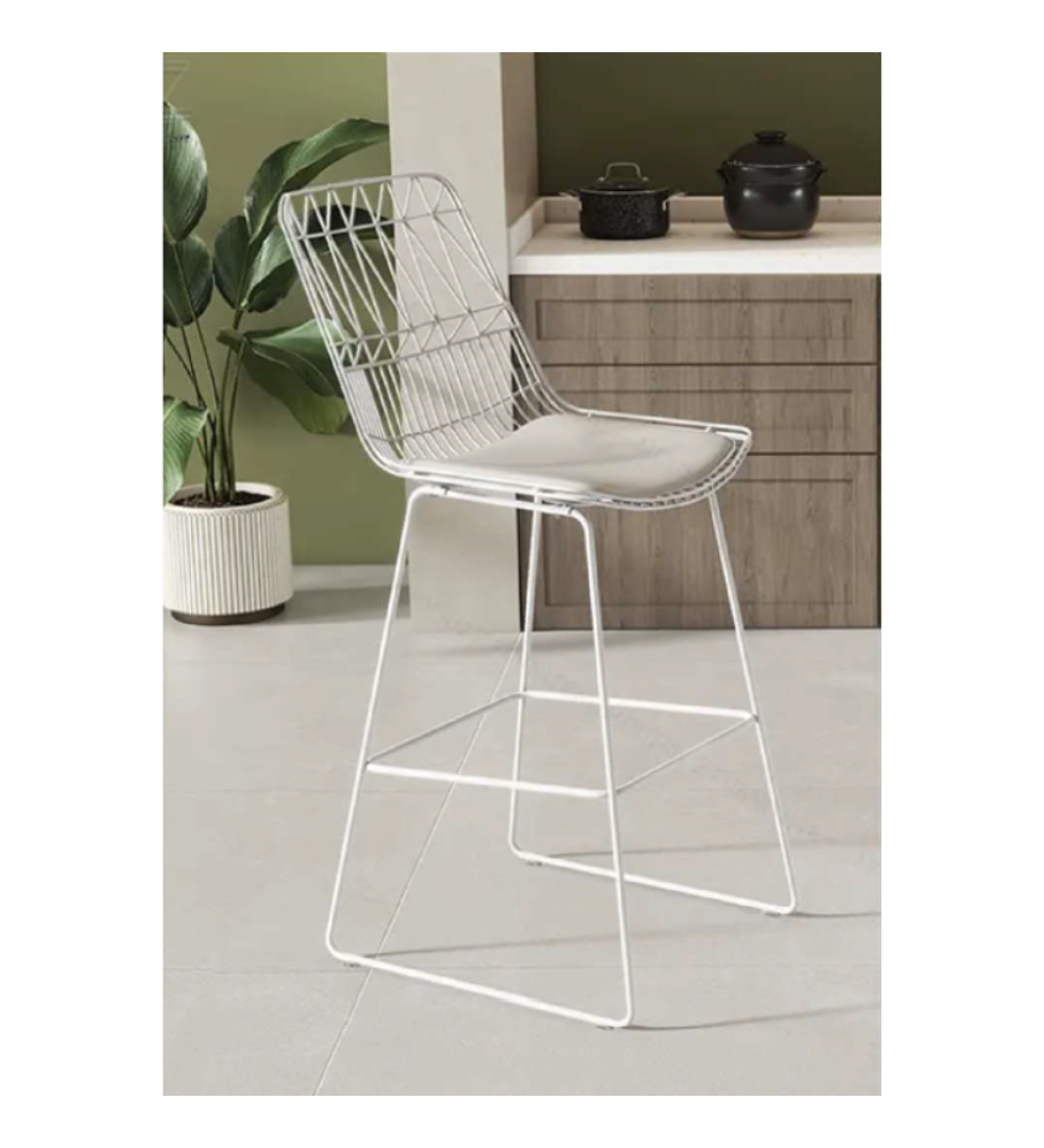 Taburete Bars Metal 75 cm