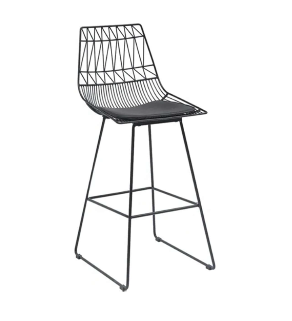 Pack 2 Taburete Bars Metal 75 cm