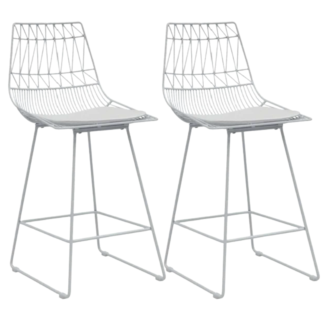 Pack 2 Taburete Bars Metal 75 cm 7