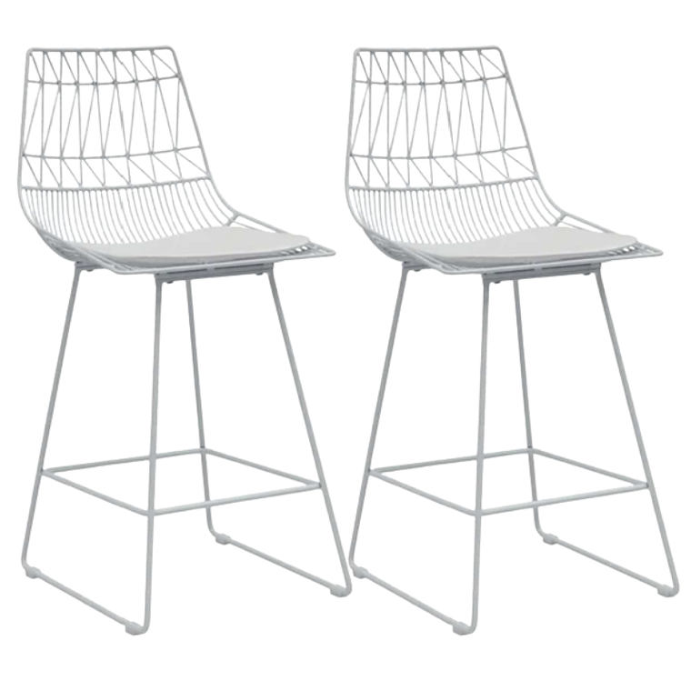 Pack 2 Taburete Bars Metal 75 cm 7