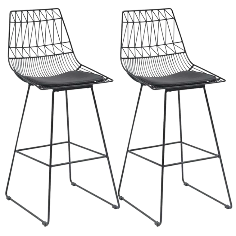 Pack 2 Taburete Bars Metal 75 cm 4