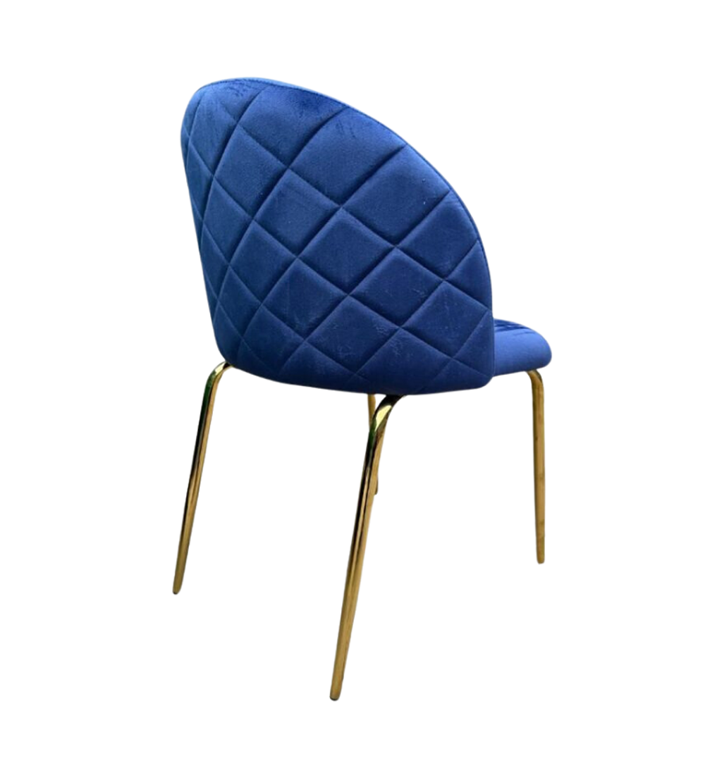 Pack 6 Sillas breda gold velvet