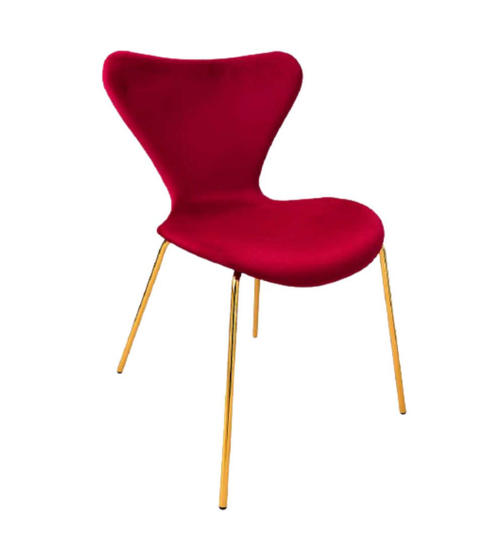 Silla Heart Velvet
