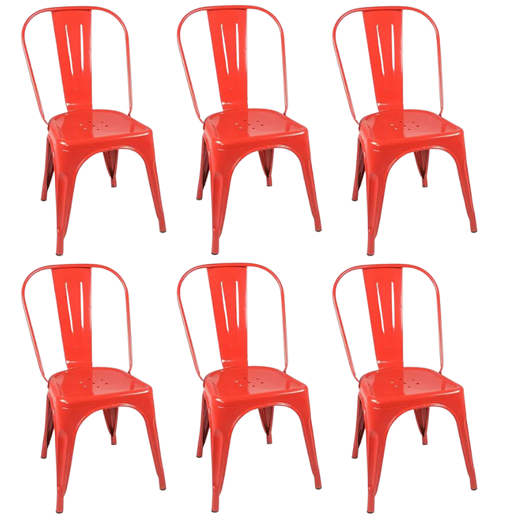 Pack 6 Sillas Tolix 3