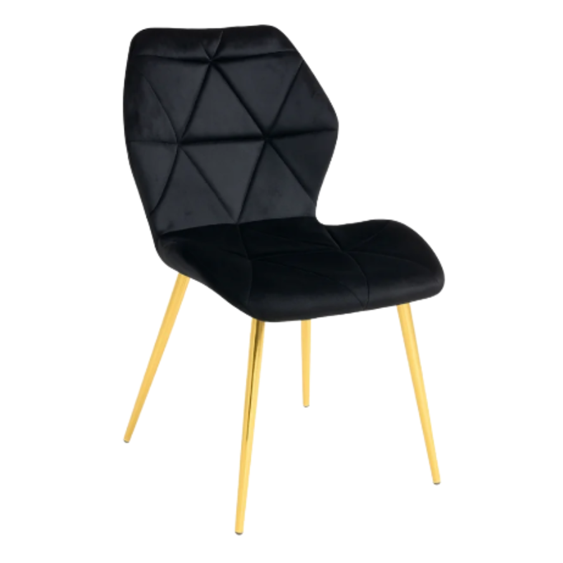 Silla Mariposa Rubik Velvet Gold 2