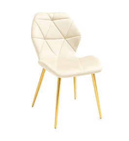 Silla Mariposa Rubik Velvet Gold