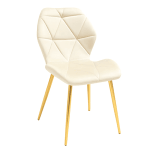 Silla Mariposa Rubik Velvet Gold