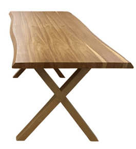 Mesa Rustik X Rectangular 180X90 cm Madera - Para 8 personas