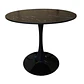 Mesa Tulip Cuarzo Negra 100 cm - Miniatura 1