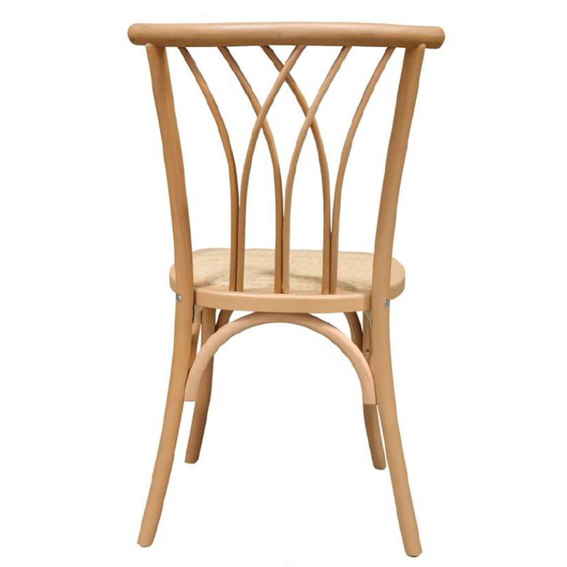 Pack 6 Sillas Alpes Madera Rattan 3