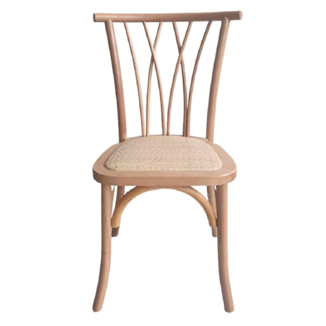 Pack 4 Sillas Alpes Madera Rattan 4