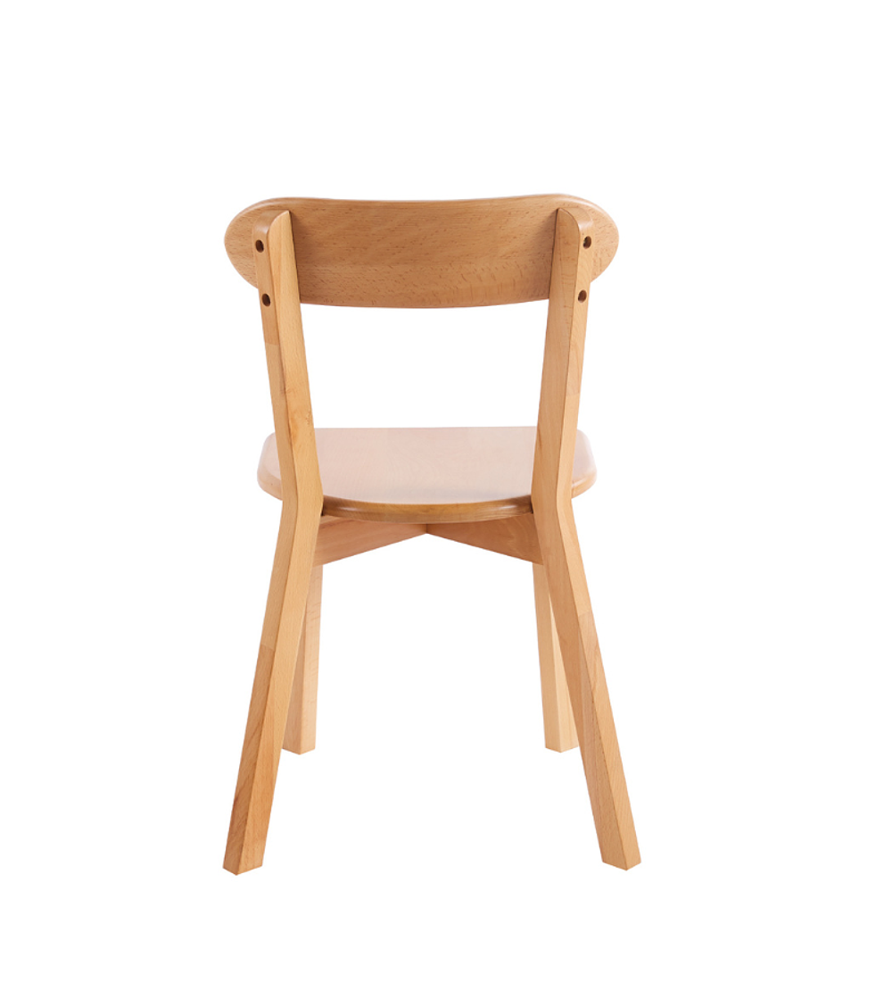 Pack 4 Sillas Fresno de Madera l Natural