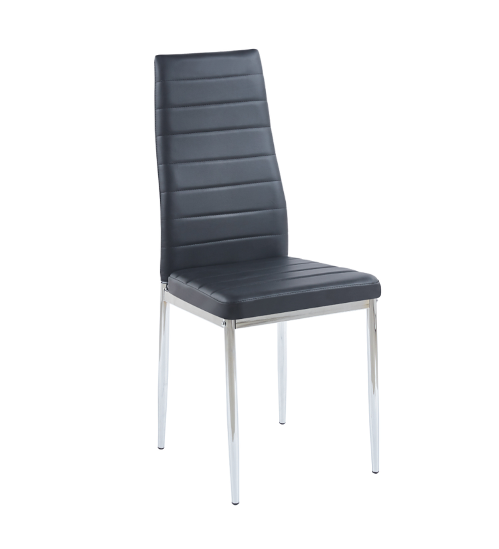 Pack 6 Sillas Dining Silver