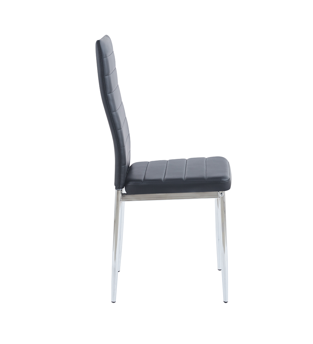 Pack 6 Sillas Dining Silver