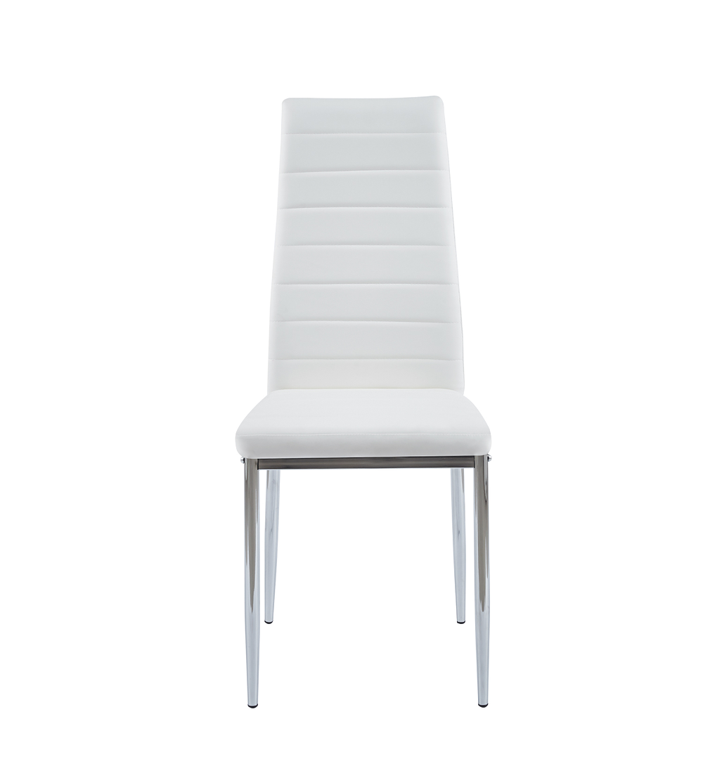 Pack 6 Sillas Dining Silver