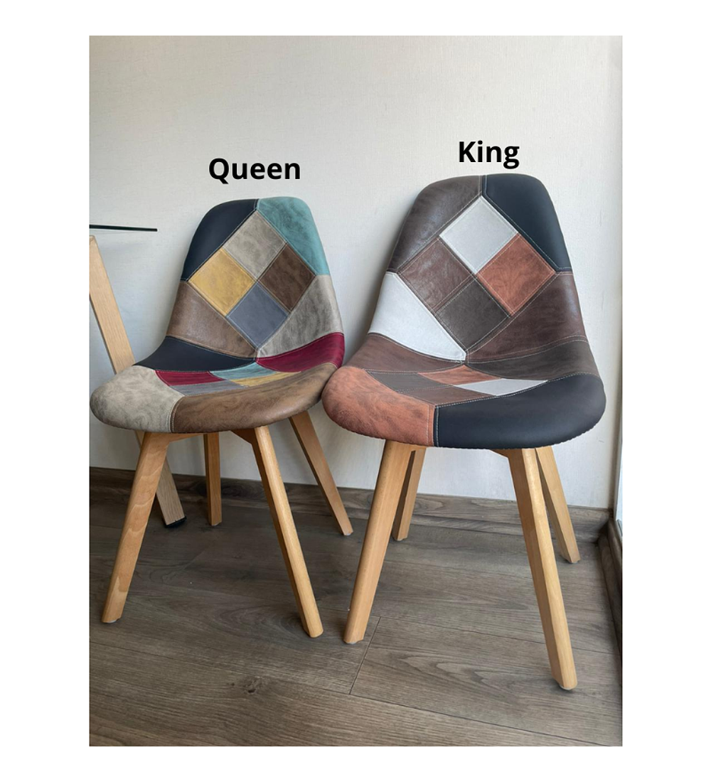 Pack 6 Sillas Patchwork Botticelli